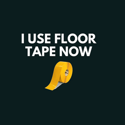 I Use Floor Tape