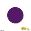 Mighty Line 2.7" PURPLE Solid DOT - Pack of 100 Mighty Line 2.7" PURPLE Solid DOT - Pack of 100