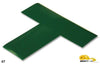 Mighty Line 2" Wide Solid GREEN T - Pack of 100 Mighty Line 2" Wide Solid GREEN T - Pack of 100