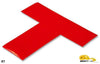 Mighty Line 2" Wide Solid RED T - Pack of 100 Mighty Line 2" Wide Solid RED T - Pack of 100
