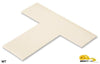 Mighty Line 2" Wide Solid WHITE T - Pack of 100 Mighty Line 2" Wide Solid WHITE T - Pack of 100