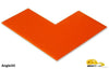 Mighty Line 3" Wide Solid ORANGE Angle - Pack of 100 Mighty Line 3" Wide Solid ORANGE Angle - Pack of 100