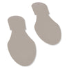 6" Gray Floor Marking Footprints 6" Gray Floor Marking Footprints