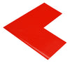 Mighty Line 4" Wide Solid RED 8" Long Angle - Pack of 50 Mighty Line 4" Wide Solid RED 8" Long Angle - Pack of 50