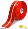 Mighty Line 4" Red MightyGlow with Luminescent Center Line - 100' Roll Mighty Line 4" Red MightyGlow with Luminescent Center Line - 100' Roll