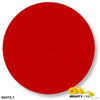 Mighty Line 5.7" RED Solid DOT - Pack of 100 Mighty Line 5.7" RED Solid DOT - Pack of 100