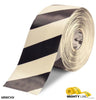Mighty Line 6" White Tape with Black Chevrons - 100' Roll Mighty Line 6" White Tape with Black Chevrons - 100' Roll
