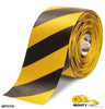Mighty Line 6" Yellow Tape with Black Chevrons - 100' Roll Mighty Line 6" Yellow Tape with Black Chevrons - 100' Roll