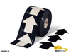 Mighty Line 4" Black Arrow Pop Out Tape, 100' Roll Mighty Line 4" Black Arrow Pop Out Tape, 100' Roll