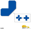 Mighty Line 2" Blue Half Angle - Pack of 100 Mighty Line 2" Blue Half Angle - Pack of 100