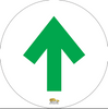 Directional Arrow Green, 12" Floor Sign Directional Arrow Green, 12" Floor Sign