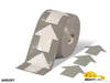 Mighty Line 4" Grey Arrow Pop Out Tape, 100' Roll Mighty Line 4" Grey Arrow Pop Out Tape, 100' Roll