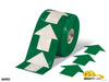 Mighty Line 4" Green Arrow Pop Out Tape, 100' Roll Mighty Line 4" Green Arrow Pop Out Tape, 100' Roll