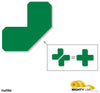 Mighty Line 2" Green Half Angle - Pack of 100 Mighty Line 2" Green Half Angle - Pack of 100