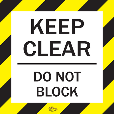Mighty Line Keep Clear Do Not Block 24