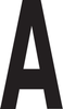 Mighty Line YELLOW Die Cut Location Markers - Letter A - Pack of 10 Mighty Line YELLOW Die Cut Location Markers - Letter A - Pack of 10
