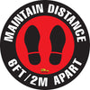Heavy-Duty Maintain Distance Sign – Social Distance Floor Sign Heavy-Duty Maintain Distance Sign – Social Distance Floor Sign