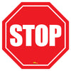 Stop Sign Modern Floor Sign - Floor Marking Sign, 12" Stop Sign Modern Floor Sign - Floor Marking Sign, 12"