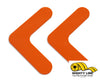 Orange Mighty Line 1" Solid Color Rounded Angles Orange Mighty Line 1" Solid Color Rounded Angles