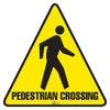 Pedestrian Crossing Floor Sign - Floor Marking Sign, 12" Pedestrian Crossing Floor Sign - Floor Marking Sign, 12"