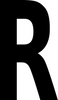 Mighty Line YELLOW Die Cut Location Markers - Letter R - Pack of 10 Mighty Line YELLOW Die Cut Location Markers - Letter R - Pack of 10