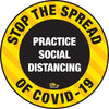 Stop the Spread Floor Sign - COVID-19 Floor Marking - Heavy Duty Stop the Spread Floor Sign - COVID-19 Floor Marking - Heavy Duty