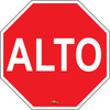 Stop ALTO, 24" Floor Sign Stop ALTO, 24" Floor Sign
