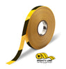 Mighty Line 1" Yellow/Black Chevron Floor Tape - 50' Roll Mighty Line 1" Yellow/Black Chevron Floor Tape - 50' Roll