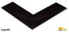Mighty Line 2" Wide Solid BLACK Angle - Pack of 100 Mighty Line 2" Wide Solid BLACK Angle - Pack of 100
