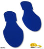 Mighty Line Solid Colored BLUE Footprint - Pack of 50 Mighty Line Solid Colored BLUE Footprint - Pack of 50