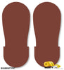 Mighty LineBROWN BIG Footprint - Pack of 50 Mighty LineBROWN BIG Footprint - Pack of 50