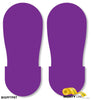 Mighty Line PURPLE BIG Footprint - Pack of 50 Mighty Line PURPLE BIG Footprint - Pack of 50