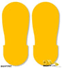 Mighty Line YELLOW BIG Footprint - Pack of 50 Mighty Line YELLOW BIG Footprint - Pack of 50