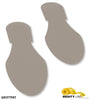 Mighty Line Solid Colored GRAY Footprint - Pack of 50 Mighty Line Solid Colored GRAY Footprint - Pack of 50