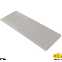 Mighty Line, Grey, 2" by 10" Segments, Peel and Stick 10" Strips