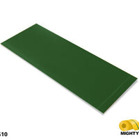 Mighty Line, Green, 2" by 10" Segments, Peel and Stick 10" Strips