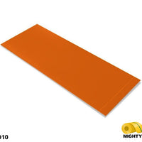 Mighty Line, Orange, 6" by 10" Segments, Peel and Stick 10" Strips
