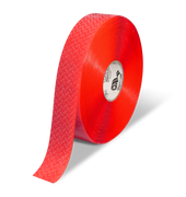Mighty Line 2" Anti-Slip Red Solid Color Floor Tape - MIGHTY TAC - 100' Roll