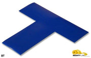 Mighty Line 2" Wide Solid BLUE T - Pack of 100