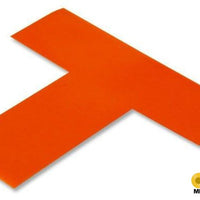 Mighty Line 2" Wide Solid ORANGE T - Pack of 100