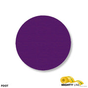 Mighty Line 3.5" PUR. Solid DOT - Stand. Size - Pack of 100