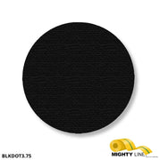 Mighty Line 3.75" BLACK Solid DOT - Pack of 100