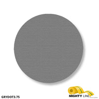 Mighty Line 3.75" GRAY Solid DOT - Pack of 100