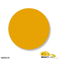Mighty Line 3.75" YELLOW Solid DOT - Pack of 100