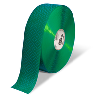 Mighty Line 3" Anti-Slip Green Solid Color Floor Tape - MIGHTY TAC - 100' Roll