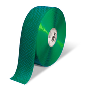 Mighty Line 3" Anti-Slip Green Solid Color Floor Tape - MIGHTY TAC - 100' Roll