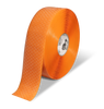 Mighty Line 3" Anti-Slip Orange Solid Color Floor Tape - MIGHTY TAC - 100' Roll