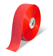 Mighty Line 3" Anti-Slip Red Solid Color Floor Tape - MIGHTY TAC - 100' Roll