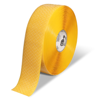 Mighty Line 3" Anti-Slip YELLOW Solid Color Floor Tape - MIGHTY TAC - 100' Roll