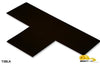 Mighty Line 3" Wide Solid BLACK T - Pack of 100